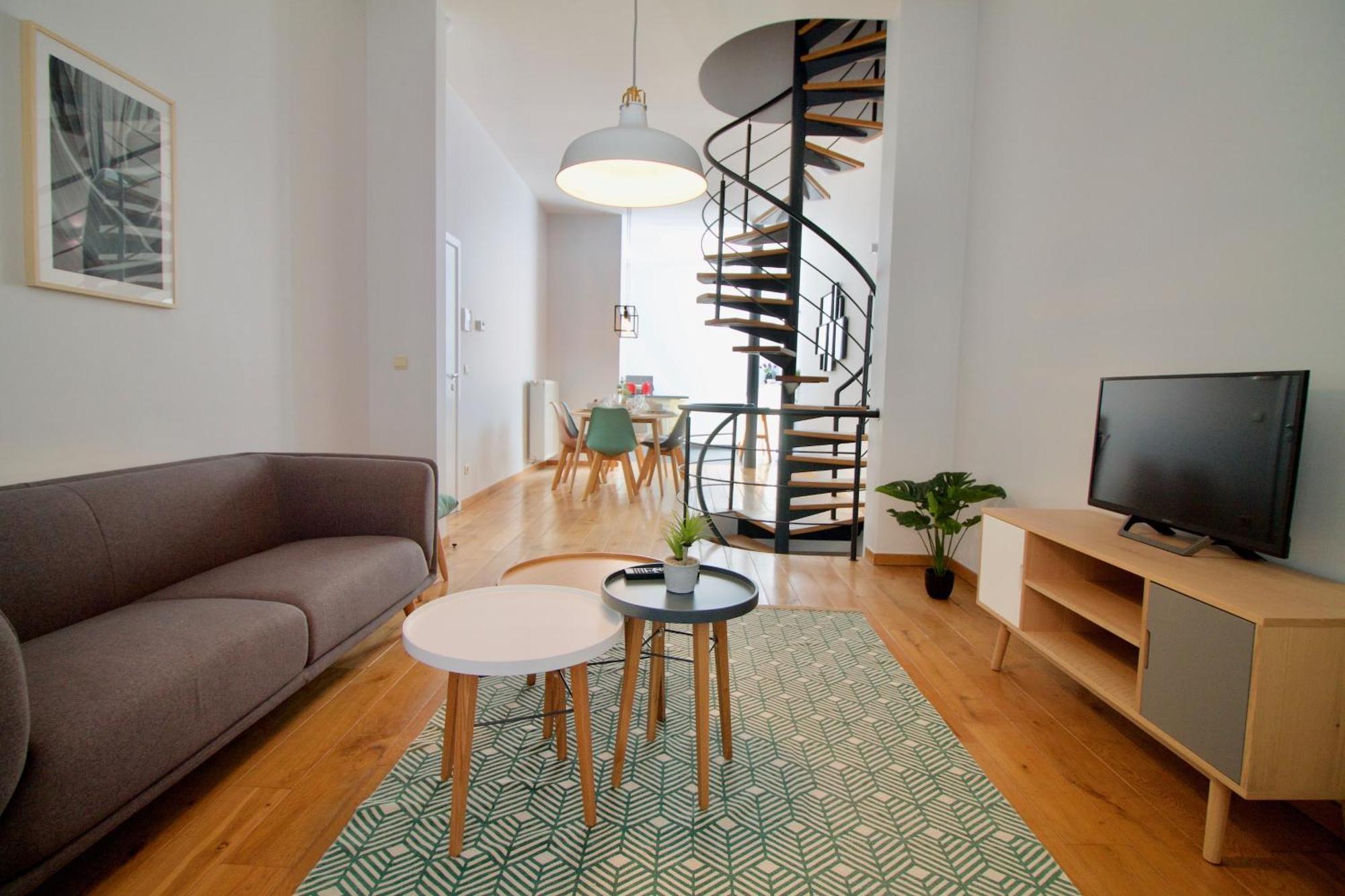 Heart Of Grand Place - Stunning 3Br Triplex Brüsszel Kültér fotó